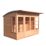 Shire Orchid 10' x 6' (Nominal) Arched Shiplap T&G Timber Summerhouse