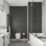 Multipanel Unlipped Bathroom Waterproof Wall Panel  Matt Riven Slate 2400mm x 900mm x 11mm
