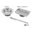 Forge Steel Stainless Steel Magnetic Tray Set 3 Pieces