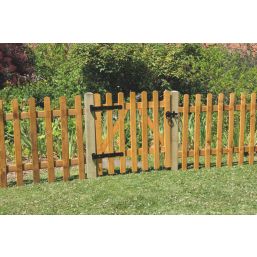 Forest Pale Garden Gate 900mm x 900mm Golden Brown