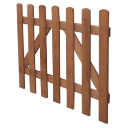 Forest Pale Garden Gate 900mm x 900mm Golden Brown