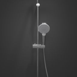 Hansgrohe Crometta Vario  EcoSmart Shower Kit Chrome/White