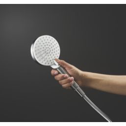 Hansgrohe Crometta Vario  EcoSmart Shower Kit Chrome/White