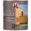 V33 2.5Ltr Golden Oak Satin Water-Based Exterior Wood Stain