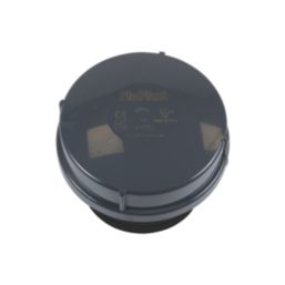 FloPlast  Push-Fit Air Admittance Valve Anthracite Grey 110/82mm
