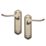 Designer Levers Bewdley Fire Rated Latch Lever Door Handle Pair Antique Brass