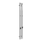 Reina 1200mm x 108mm 423BTU Chrome Flat Designer Towel Radiator