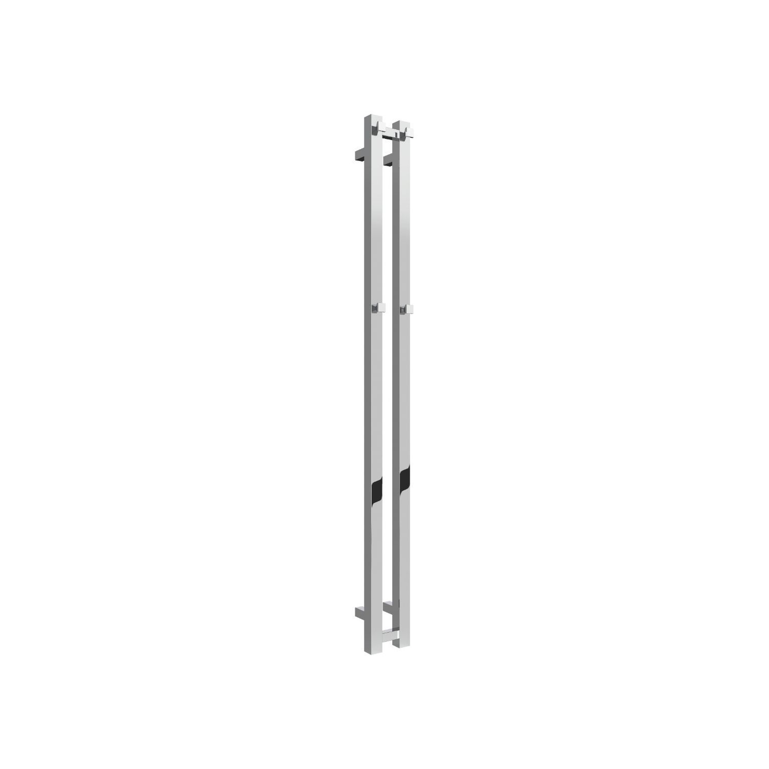 Reina 1200mm x 108mm 423BTU Chrome Flat Designer Towel Radiator (278LH)