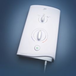 Mira Sport White/Chrome 9.8kW Thermostatic Electric Shower