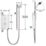Mira Sport White/Chrome 9.8kW Thermostatic Electric Shower