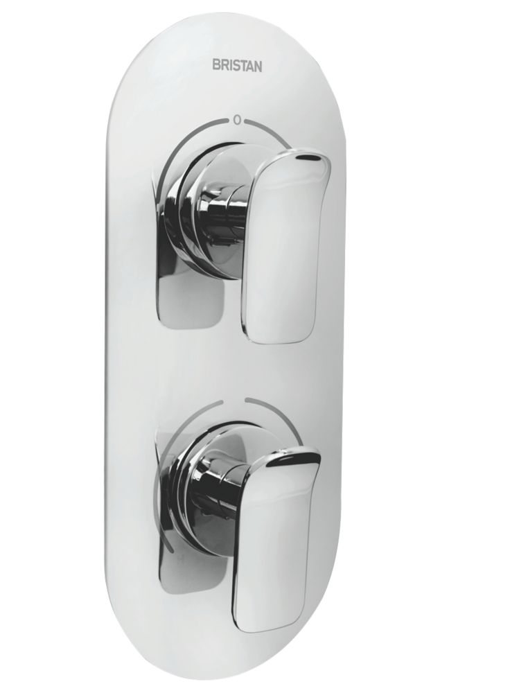 Bristan Alp Concealed Dual Control Thermostatic Mixer Shower Valve with