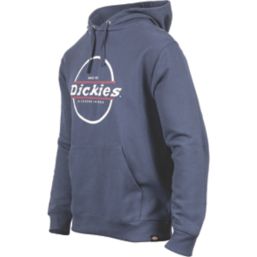 Dickies Towson Sweatshirt Hoodie Navy Blue Small 36-37" Chest