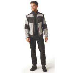 Regatta E-Volve  2-Layer Softshell Jacket Mineral Grey/Ash X Large 43.5" Chest