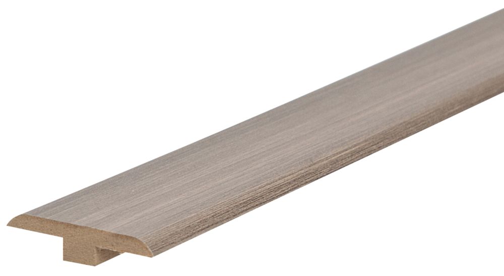 Unika Dark Grey Oak HDF Floor Threshold 900mm