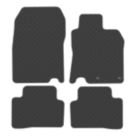 Car Mat Co. Nissan Qashqai 2014 - 2020 Rubber Car Mats 4 Piece Set