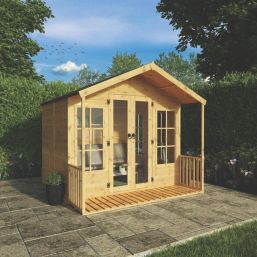 Mercia Premium Wessex 7' 6" x 8' (Nominal) Apex Timber Summerhouse