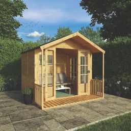Mercia Premium Wessex 7' 6" x 8' (Nominal) Apex Timber Summerhouse