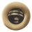 Flomasta Slotted Captive Basin Waste Brushed Brass 65mm