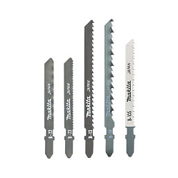 Makita  A-86898 Multi-Material Jigsaw Blade Set 5 Pieces
