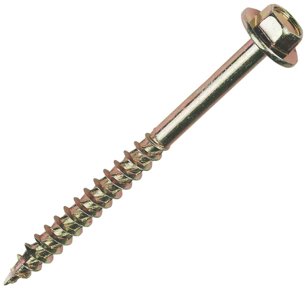 TurboCoach Hex Flange SelfDrilling Coach Screws M6 x 90mm 500 Pack