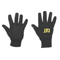 CAT Jersey Gloves with Microdot Palms Black Large