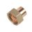 Flomasta  Copper End Feed Adapting Cylinder Union 22mm x 1"