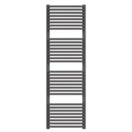 Flomasta U-Shape 1580mm x 500mm 3102BTU Anthracite Vertical Designer Radiator