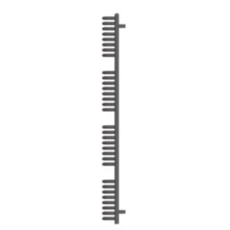 Flomasta U-Shape 1580mm x 500mm 3102BTU Anthracite Vertical Designer Radiator