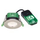 4lite Kana Fixed  Fire Rated LED Downlight  Satin Chrome 5/7W 640lm-830lm