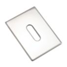 Eclipse  Standard Escutcheon (Single) Polished Stainless Steel 45mm