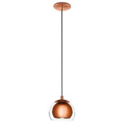 Eglo Rocamar Single Pendant Light Copper
