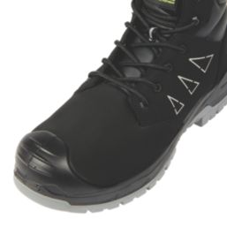 Apache Armstrong Size 7  Black Water-Resistant  Safety Boots