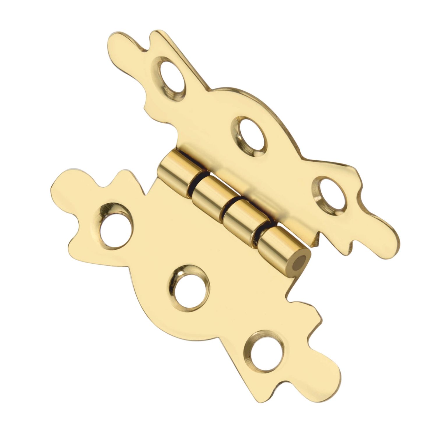Smith & Locke Polished Brass Door Hinge 40mm x 28.5mm 2 Pack (279TL)