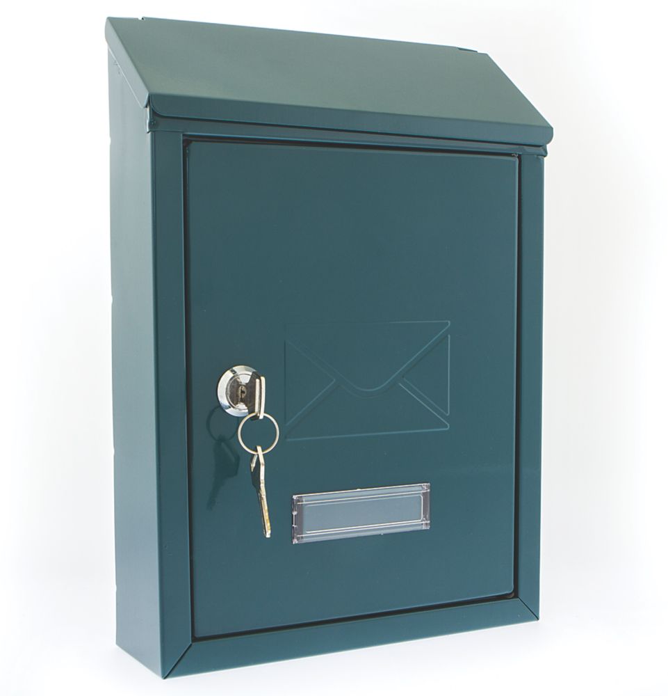 Burg-Wachter Avon Post Box Green Powder-Coated