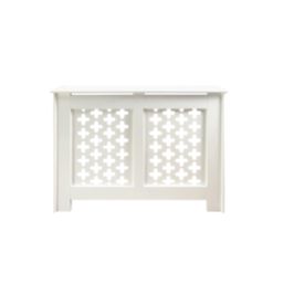 Victorian Radiator Cover White 1220mm x 210mm x 918mm