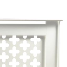 Victorian Radiator Cover White 1220mm x 210mm x 918mm