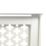 Victorian Radiator Cover White 1220mm x 210mm x 918mm