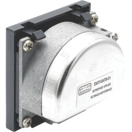 British General  Duplex Modular TV & Satellite Socket Black