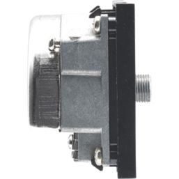 British General  Duplex Modular TV & Satellite Socket Black