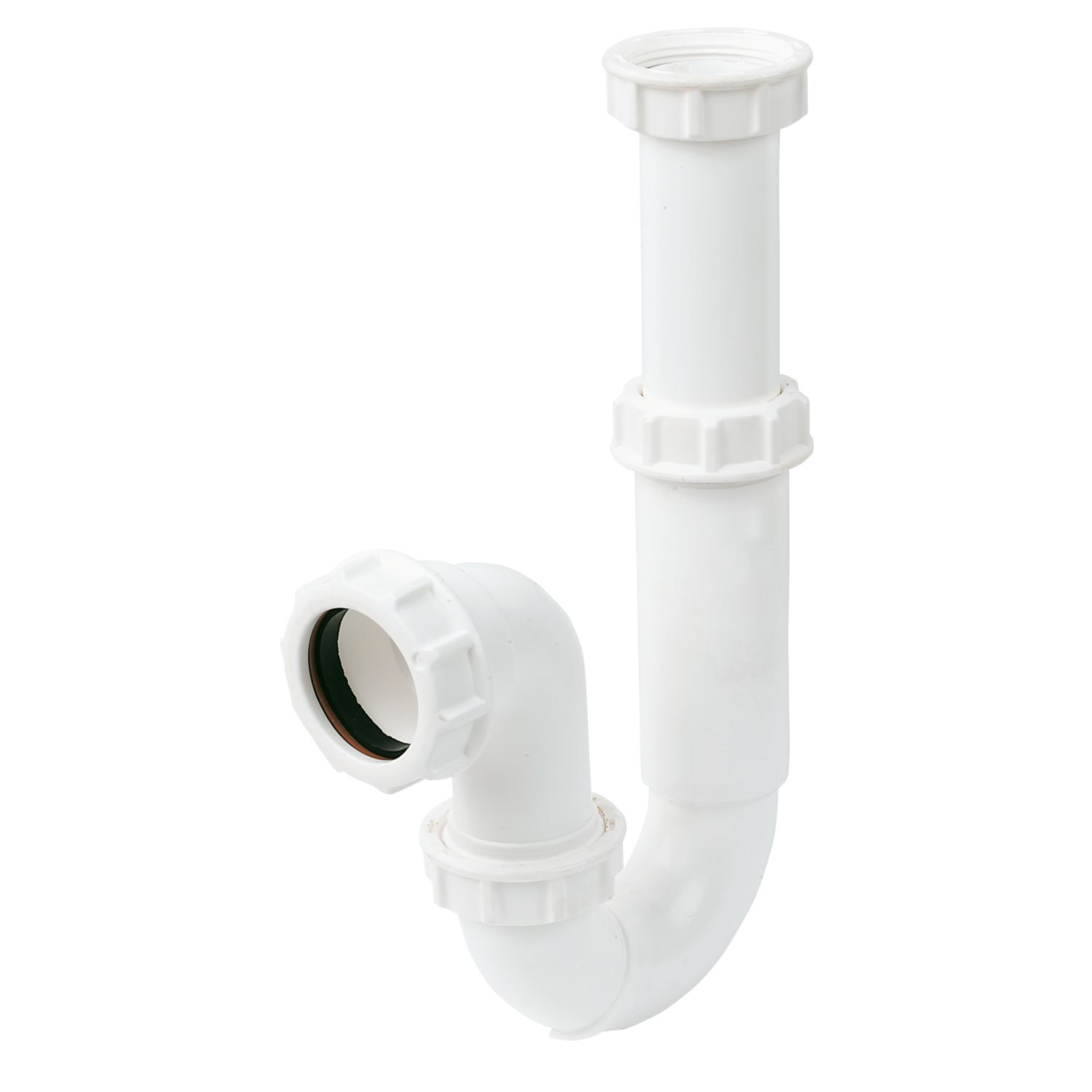 FloPlast Telescopic P Trap White 40mm (28038)