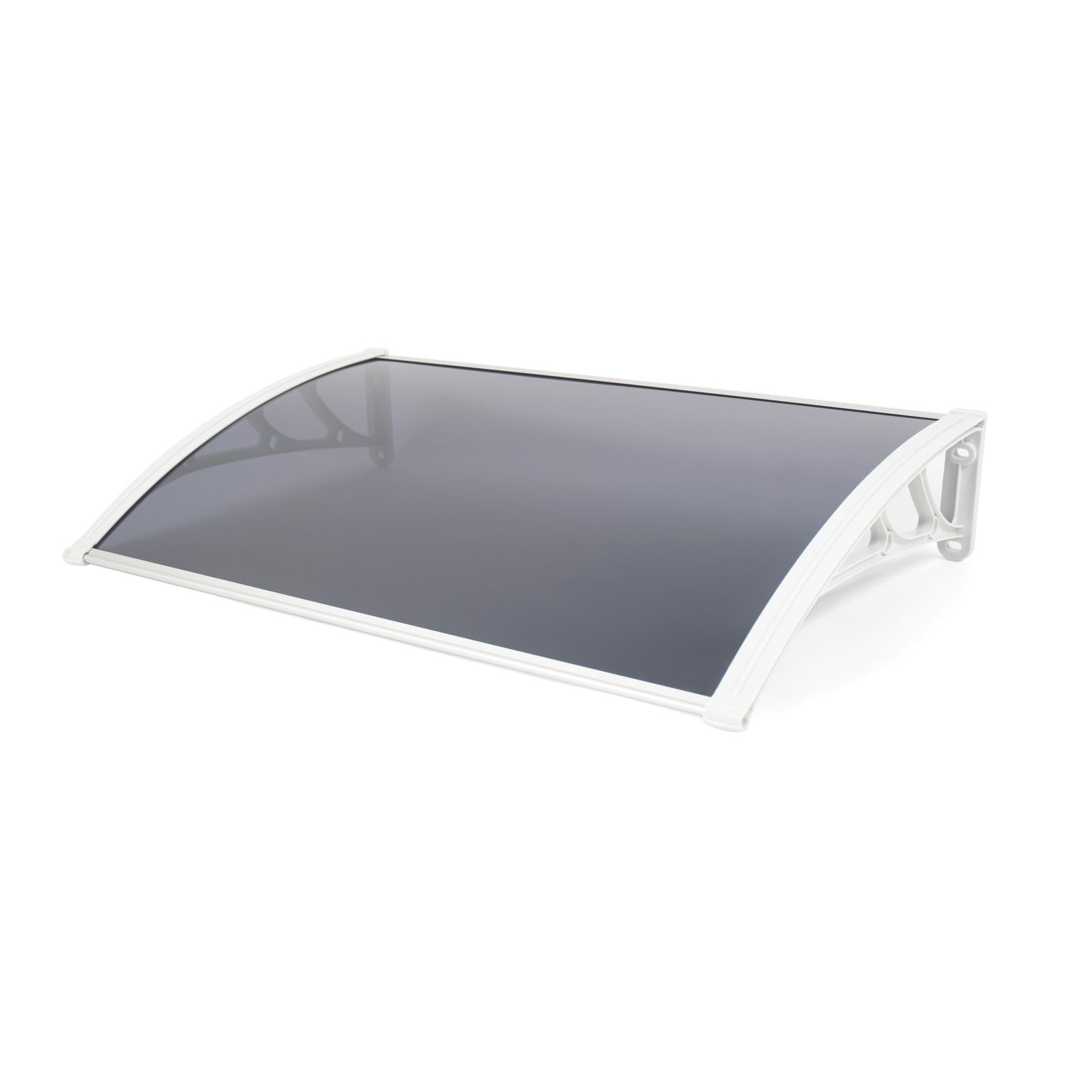 Greenhurst Easy Fit Door Canopy White 1m x 0.6m x 0.23m (2804V)