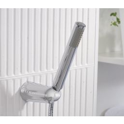 Bristan Orta Chrome 123mm Deck Mounted Dual Control Manual Shower Mixer Tap