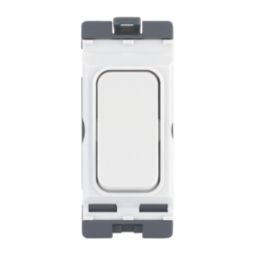 Hager WMGS22R 20A 2-Way Grid Retractive Switch White