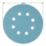 Titan   40 Grit 8-Hole Punched Multi-Material Sanding Discs 125mm 5 Pack