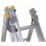 Werner  Aluminium 9.61m Combination Ladder