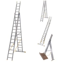 Werner  Aluminium 9.61m Combination Ladder
