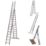 Werner  Aluminium 9.61m Combination Ladder