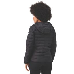 Regatta Marizion Hooded Womens Jacket Black Size 16
