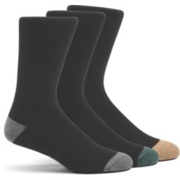 Hard Yakka Core Bamboo Crew Socks Multicoloured 7-12 3 Pairs