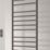Reina 800mm x 500mm 358BTU Gunmetal Flat Electric Towel Radiator